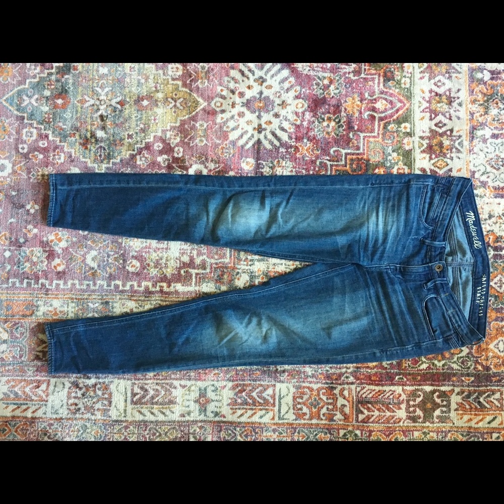 Madewell skinny skinny ankle denim